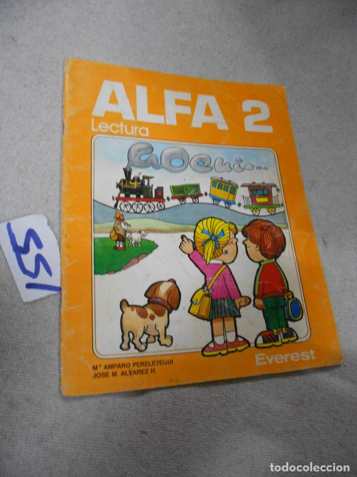 Libros de segunda mano: ANTIGUO LIBRO DE TEXTO - LIBRO DE LECTURA - ALFA 2 - Foto 2