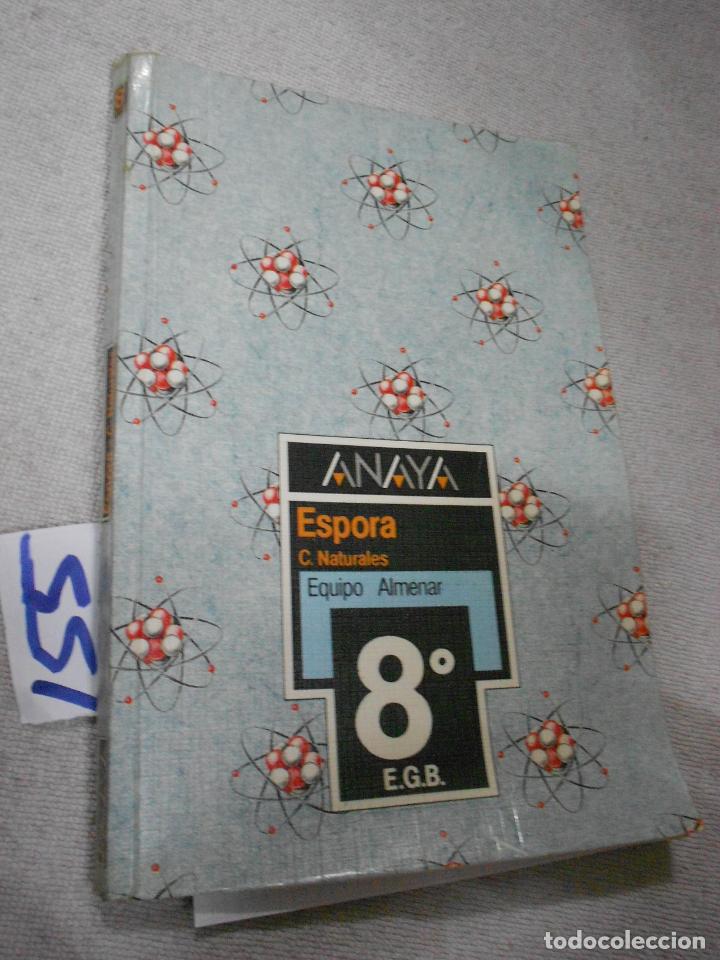 Libros de segunda mano: ANTIGUO LIBRO DE TEXTO - CIENCIAS NATURALES 8&ordm; EGB - Foto 1
