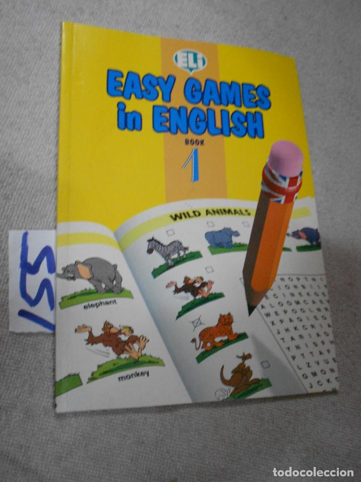 Libros de segunda mano: ANTIGUO LIBRO DE TEXTO - EASY GAMES IN ENGLISH - Foto 1