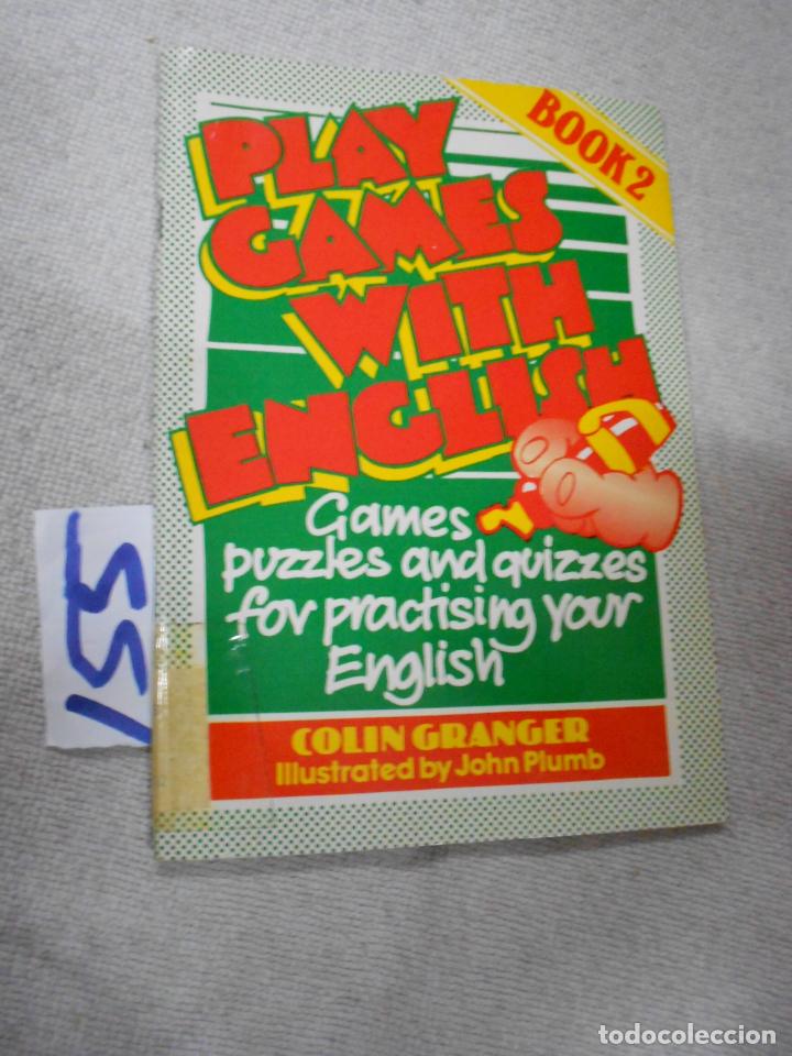 Libros de segunda mano: ANTIGUO LIBRO DE TEXTO - PLAY GAMES WITH ENGLISH - Foto 1