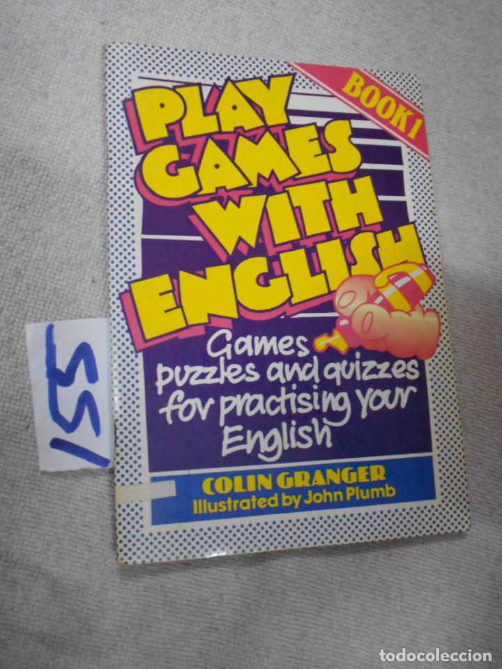 Libros de segunda mano: ANTIGUO LIBRO DE TEXTO - PLAY GAMES WITH ENGLISH - Foto 1