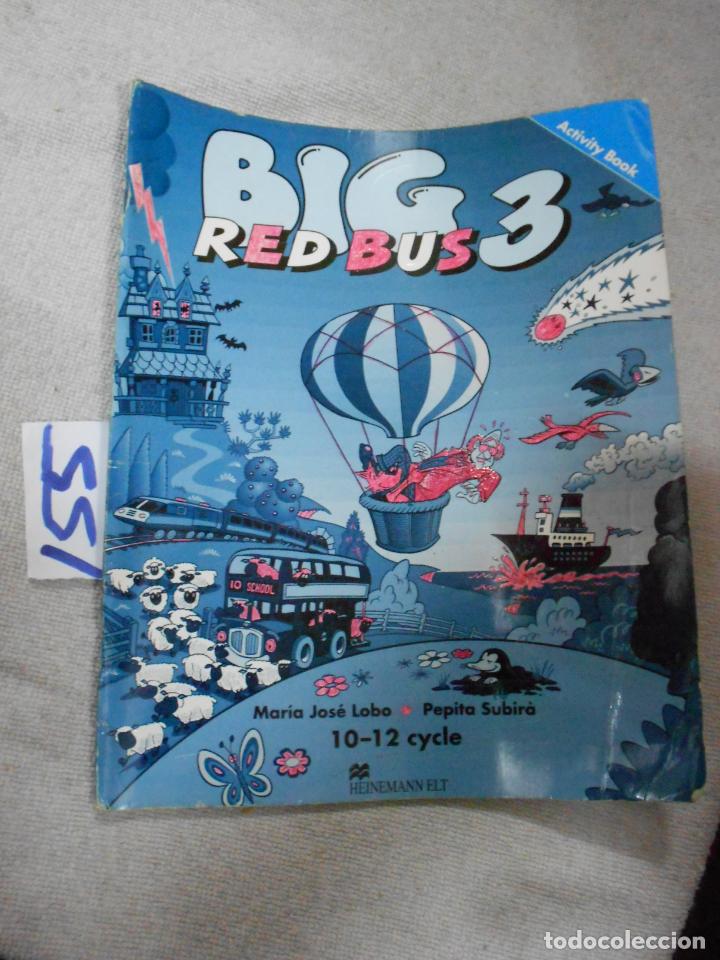 Libros de segunda mano: ANTIGUO LIBRO DE TEXTO - INGLES BIG RED BUS - Foto 1
