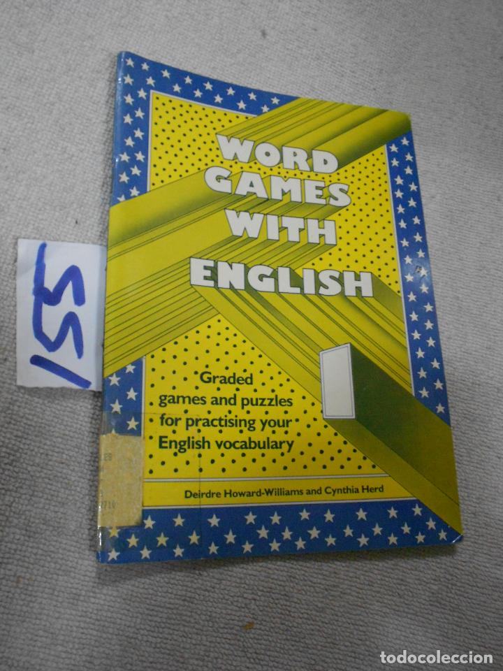 Libros de segunda mano: ANTIGUO LIBRO DE TEXTO - WORD GAMES WITH ENGLISH - Foto 1