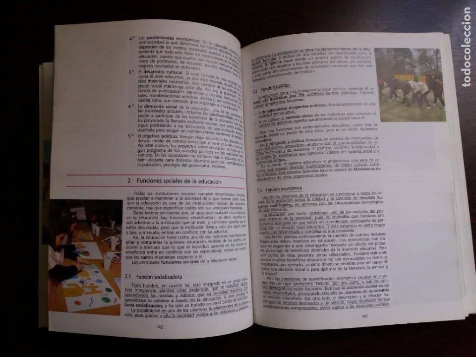 Libros de segunda mano: LIBRO FORMACI&Oacute;N HUMAN&Iacute;STICA 3. FP 2. EDICIONES SM. 1988. - Foto 4