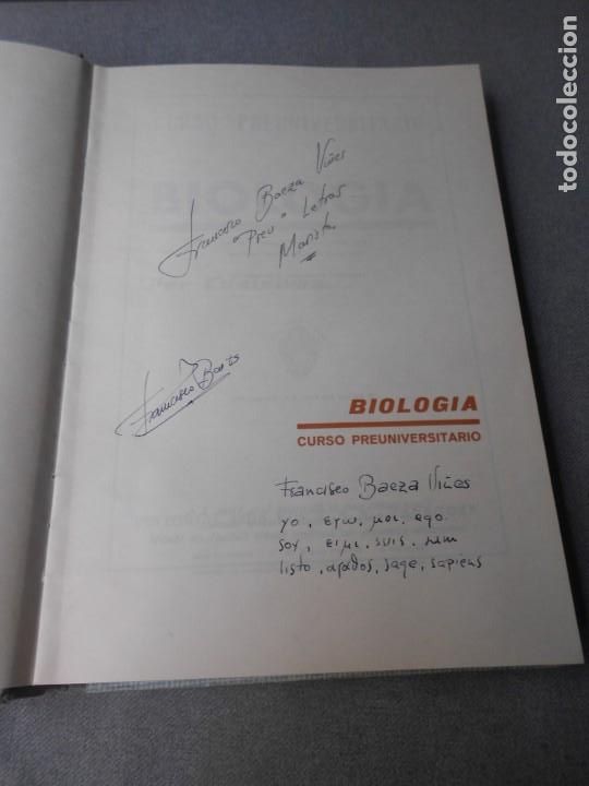 Libros de segunda mano: BIOLOGIA CURSO PREUNIVERSITARIO - Foto 2