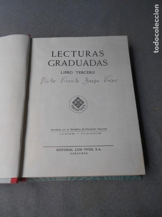 Libros de segunda mano: LECTURAS. LIBRO 3&ordm;. EDELVIVES. - Foto 3