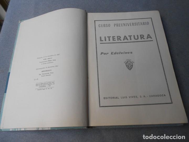 Libros de segunda mano: LECTURA. CURSO PREUNIVERSITARIO. - Foto 3