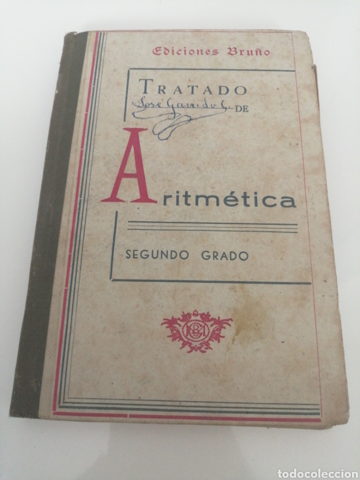 Libros de segunda mano: ARITM&Eacute;TICA. SEGUNDO GRADO. CURSO MEDIO. Tapa - Foto 1