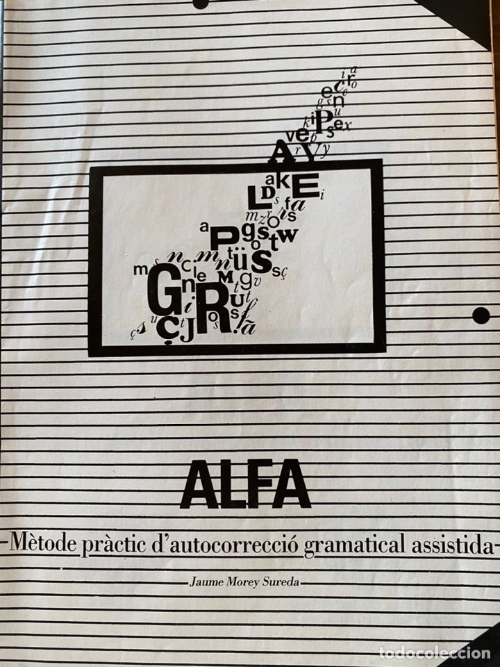Libros de segunda mano: m&egrave;tode alfa d&rsquo;autocorrecci&oacute; assistida.catal&agrave; - Foto 1