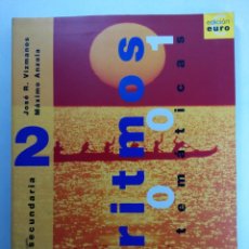 Libros de segunda mano: ARITMOS 2001 MATEMÁTICAS - SECUNDARIA 2 - EDICIONES SM (NUEVO). Lote 221678328