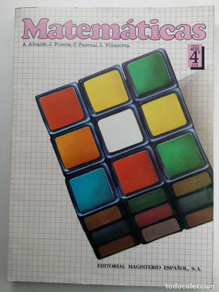 Libros de segunda mano: MATEM&Aacute;TICAS 4&ordm; EGB - EDITORIAL MAGISTERIO ESPA&Ntilde;OL (SIN USAR) - Foto 1