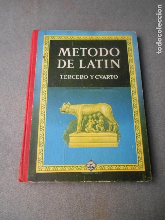 Libros de segunda mano: METODO DE LATIN 3&ordm; Y 4&ordm; CURSO. - Foto 1