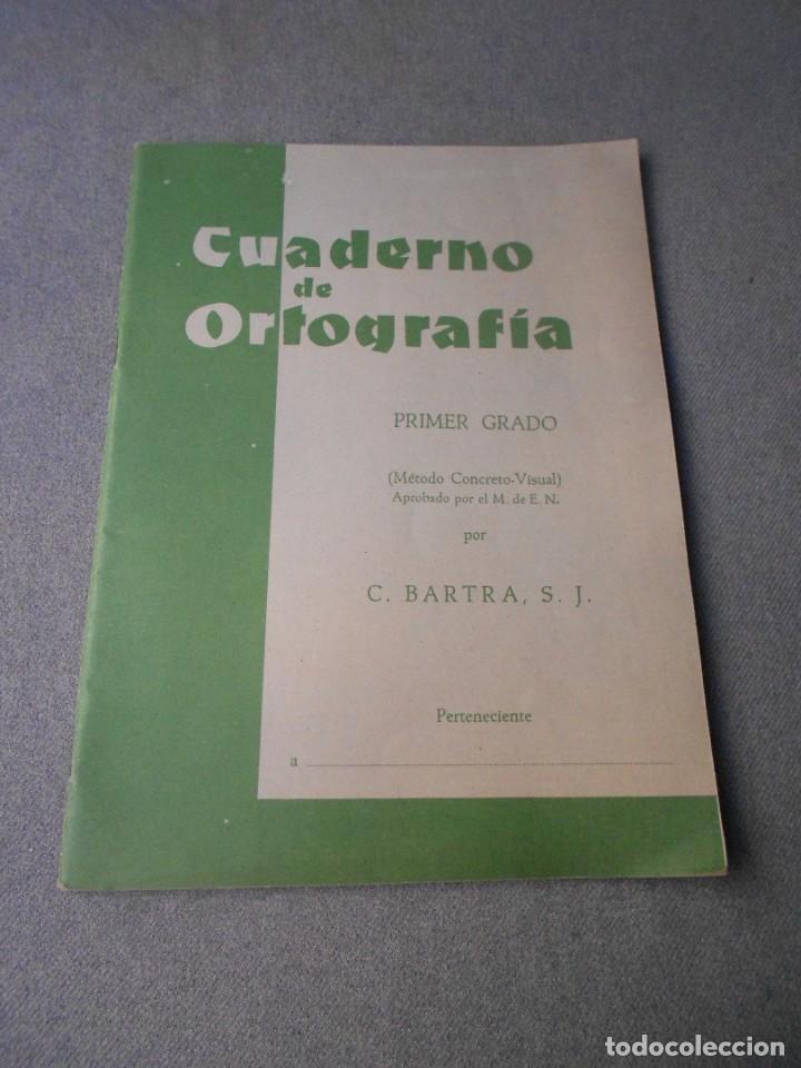 Libros de segunda mano: CUADERNO DE ORTOGRAFIA. 1&ordm; GRADO. - Foto 1