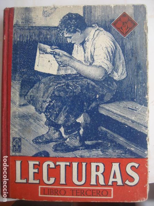 Libros de segunda mano: Lecturas. Libro Tercero. 1944. Editorial Luis Vives - Foto 1