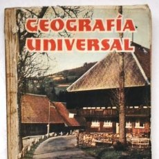 Libros de segunda mano: GEOGRAFÍA UNIVERSAL 2º BACHILLERATO POR V. CASCANT DE EDICIONES ECIR EN VALENCIA 1964. Lote 221833655