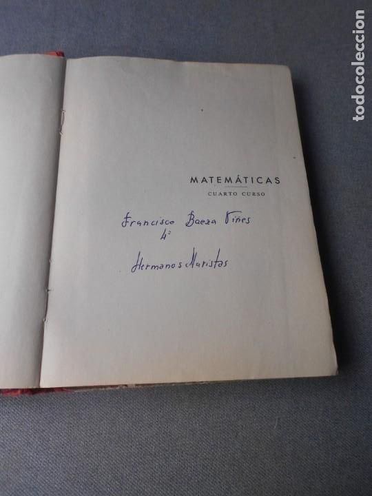 Libros de segunda mano: MATEMATICAS 4&ordm; CURSO. - Foto 2