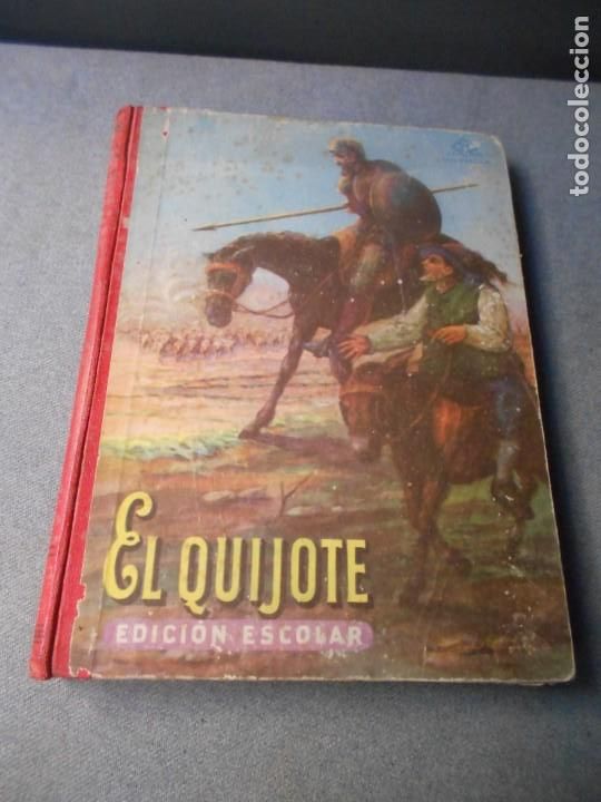 Libros de segunda mano: EL QUIJOTE. EDICION ESCOLAR. - Foto 1