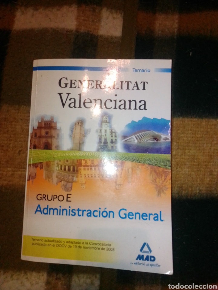 Libros de segunda mano: Libro Oposiciones GVA Administraci&oacute;n General - Foto 1