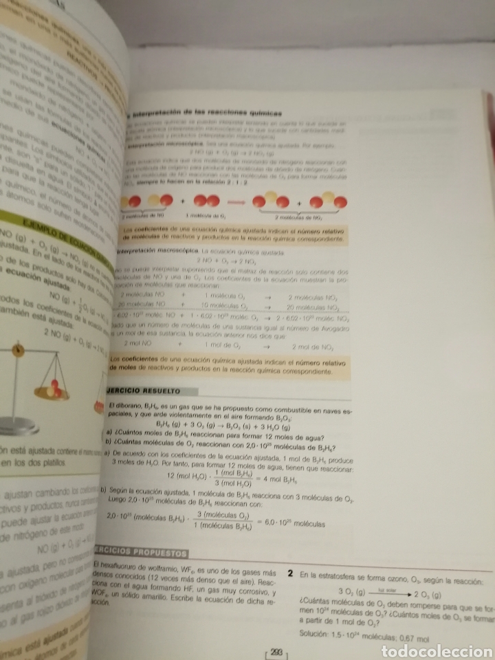 Libros de segunda mano: F&iacute;sica y Qu&iacute;mica. 1 Bachillerato - Foto 3