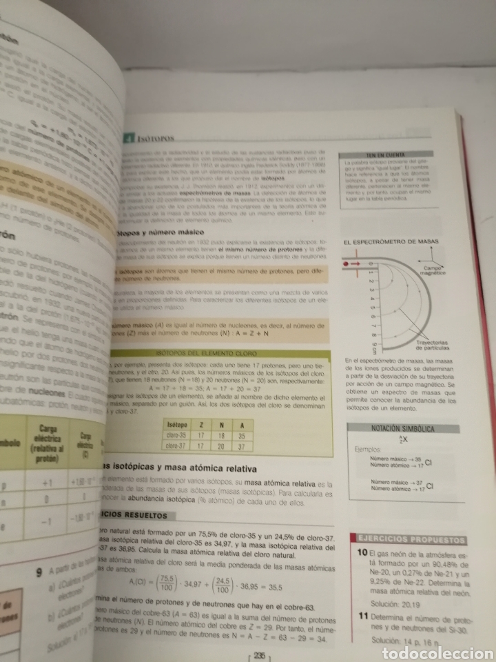 Libros de segunda mano: F&iacute;sica y Qu&iacute;mica. 1 Bachillerato - Foto 4