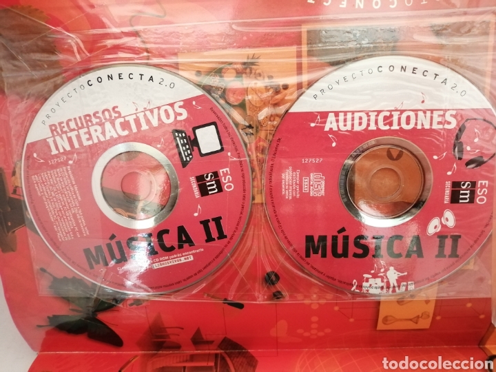 Libros de segunda mano: M&uacute;sica II. ESO. Proyecto Conecta 2.0 (Incluye 2 CD) - Foto 3