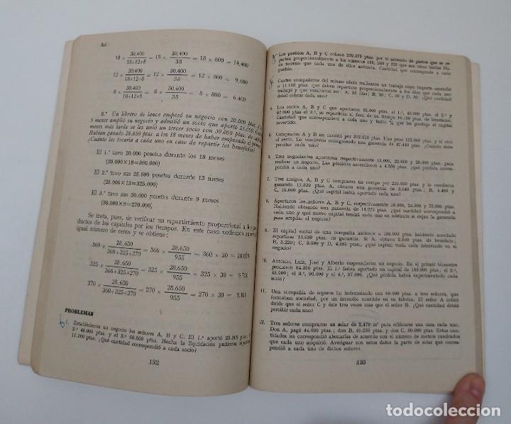 Libros de segunda mano: Libro de texto HACES DE LUZ MATEM&Aacute;TICAS N&ordm; 6, Ed. Prima Luce, 1963 - Foto 5