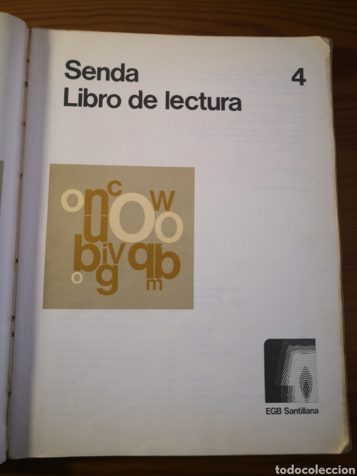 Libros de segunda mano: SENDA 4 - LIBRO DE LECTURA EGB SANTILLANA - Foto 3