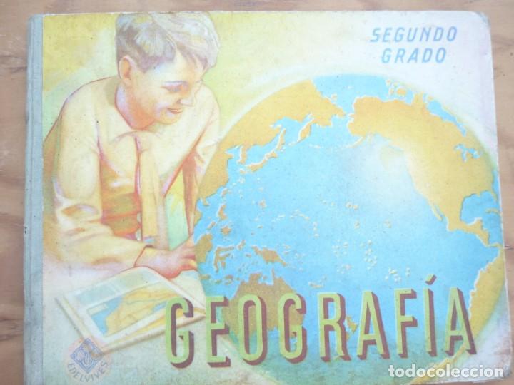 Libros de segunda mano: Geografia - Segundo grado - Edelvives -1957 - Foto 1