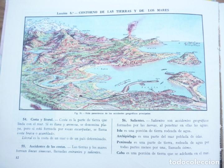 Libros de segunda mano: Geografia - Segundo grado - Edelvives -1957 - Foto 4