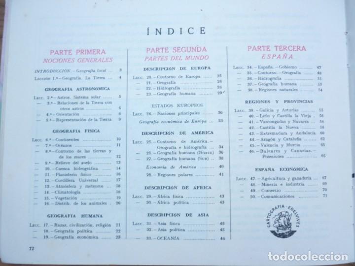 Libros de segunda mano: Geografia - Segundo grado - Edelvives -1957 - Foto 8
