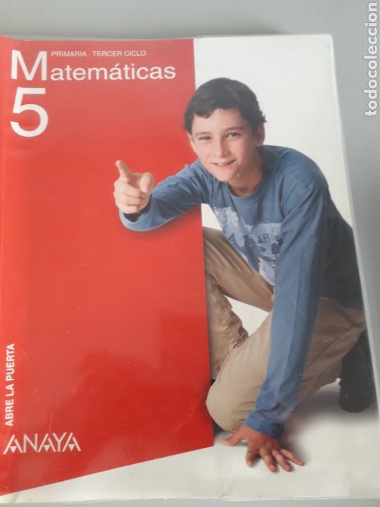 Libros de segunda mano: MATEMATICAS 5&ordm; PRIMARIA. ED. ANAYA - Foto 1