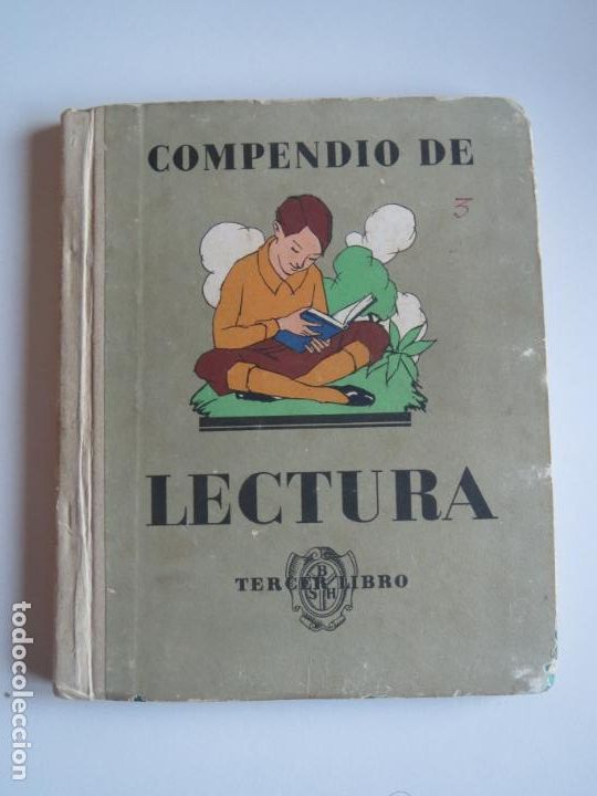 Libros de segunda mano: COMPENDIO DE LECTURA TERCER LIBRO SEIX Y BARRAL 4&ordf; EDICION 1942 - Foto 1