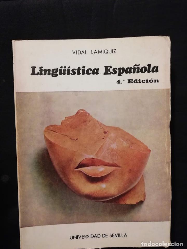 Libros de segunda mano: LING&Uuml;&Iacute;STICA ESPA&Ntilde;OLA - VIDAL LAMIQUIZ - 4TA. EDICI&Oacute;N. - Foto 1