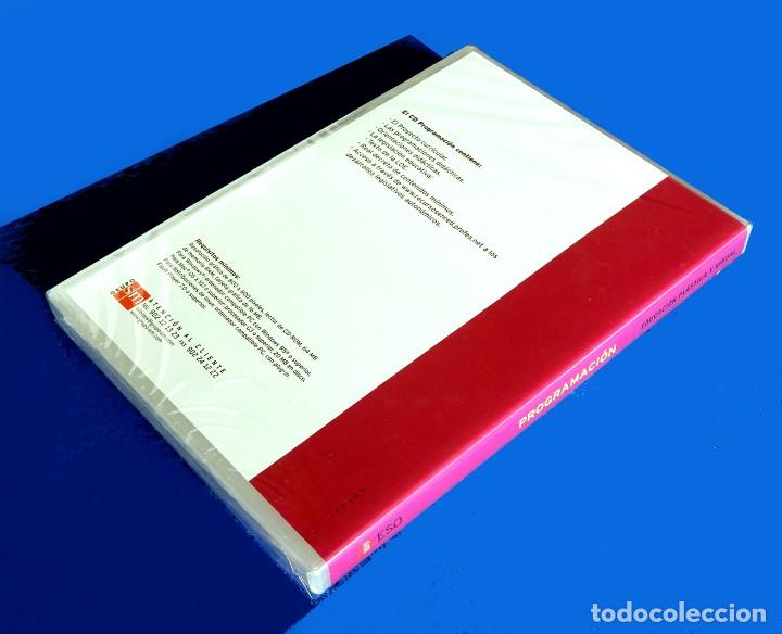 Libros de segunda mano: EDUCACI&Oacute;N PLASTICA Y VISUAL, PROGRAMACI&Oacute;N - ESO SECUNDARIA - CD-ROM - PROYECTO SM, NUEVO - Foto 3