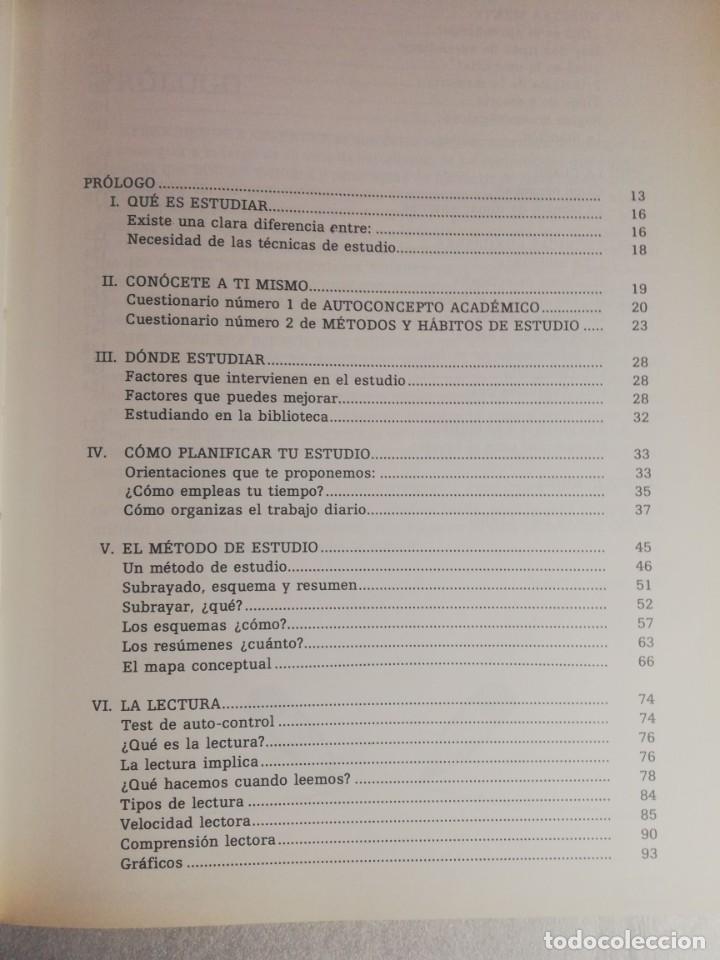 Libros de segunda mano: APRENDIENDO A APRENDER - FUENSANTA HERNANDEZ PINA - Foto 4