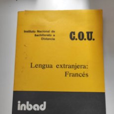 Libros de segunda mano: FRANCES COU INBAD 1981. Lote 224588017