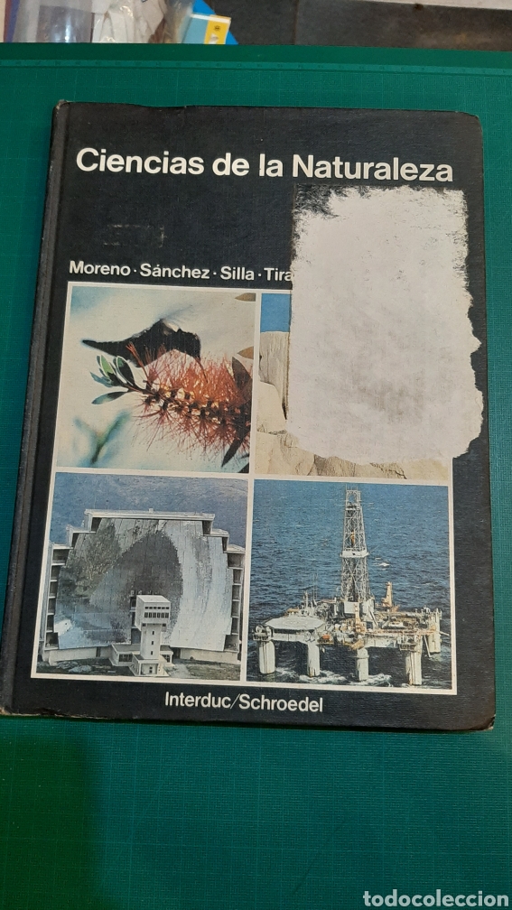 Libros de segunda mano: 8 EGB CIENCIAS NATURALEZA MORENO SABMNCHEZ INTERDUC SCHROEDEL 1980 buen estado excepto portada t