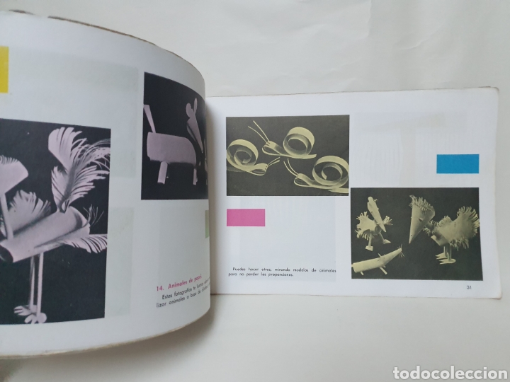 Libros de segunda mano: TRABAJOS MANUALES 1&deg;, SM, BRU&Ntilde;O 1967. - Foto 5