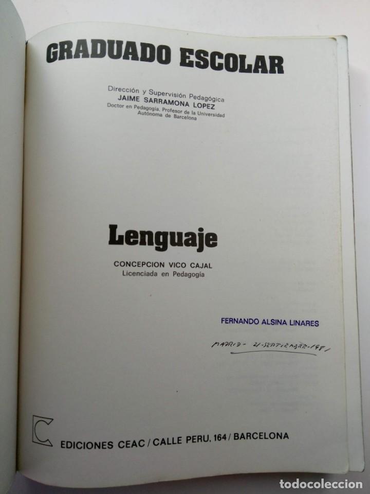 Libros de segunda mano: GRADUADO ESCOLAR LENGUAJE CEAC - Foto 2