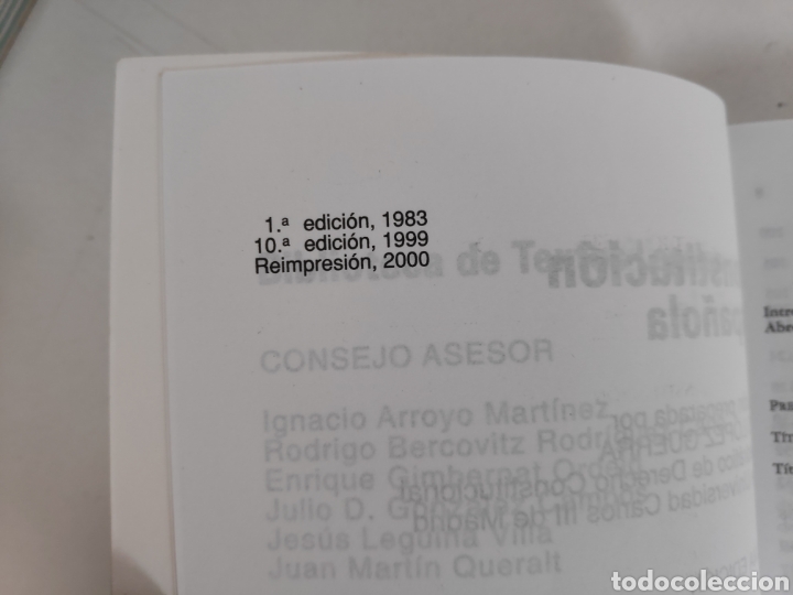 Libros de segunda mano: Libro. Constitucion Esoa&ntilde;ola. Tecnos - Foto 4