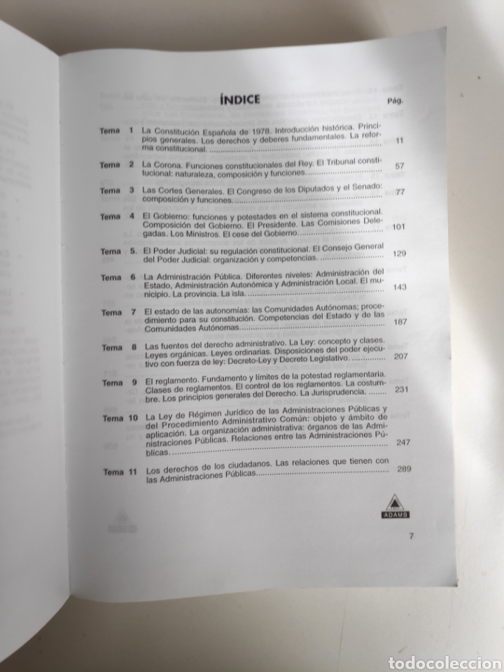 Libros de segunda mano: Libro. Temario para Oposiciones de Auxiliar de Baleares - Foto 4