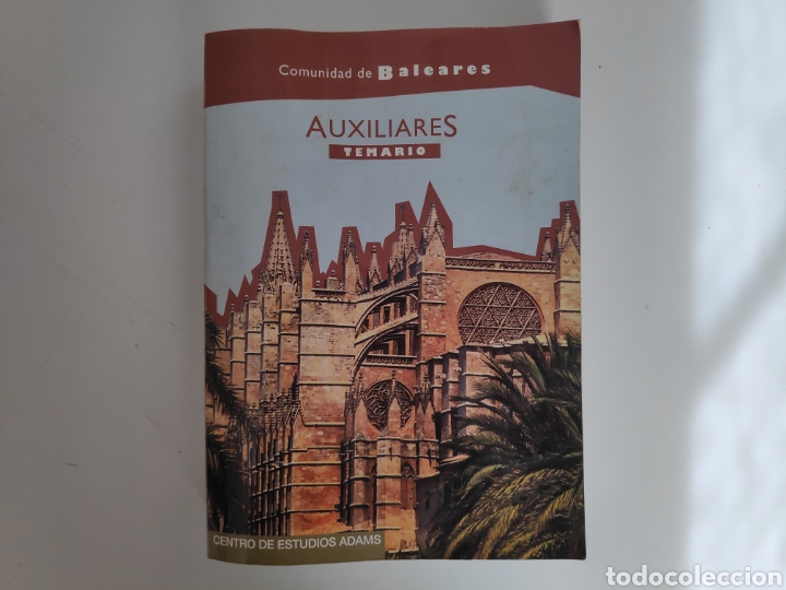 Libros de segunda mano: Libro. Temario para Oposiciones de Auxiliar de Baleares - Foto 1