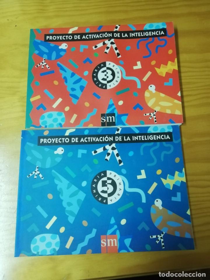 Libros de segunda mano: PROYECTO DE ACTIVACI&Oacute;N DE LA INTELIGENCIA 3&ordm; Y 5&ordm; DE PRIMARIA SM - Foto 1