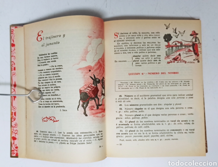 Libros de segunda mano: Gram&aacute;tica. Segundo grado. Edici&oacute;n facs&iacute;mil - Foto 4