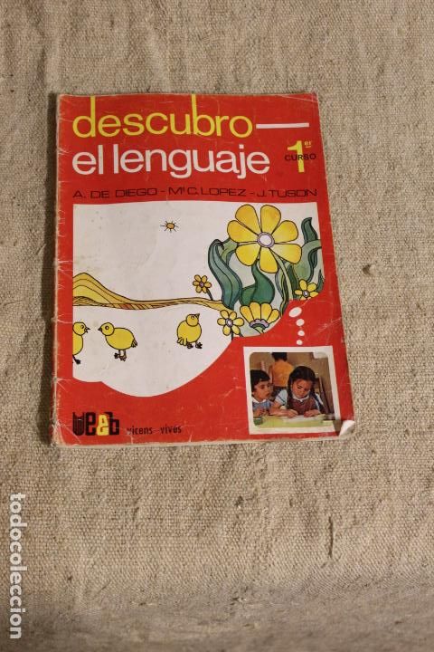 Libros de segunda mano: descubro el lenguaje 1 curso vicens vives - Foto 1