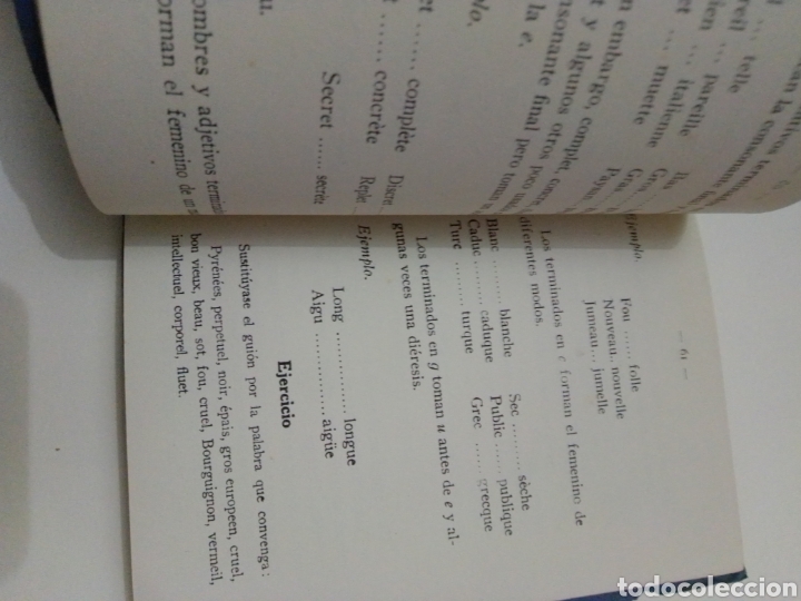 Libros de segunda mano: Libro m&eacute;todo de franc&eacute;s 1943 - Foto 2