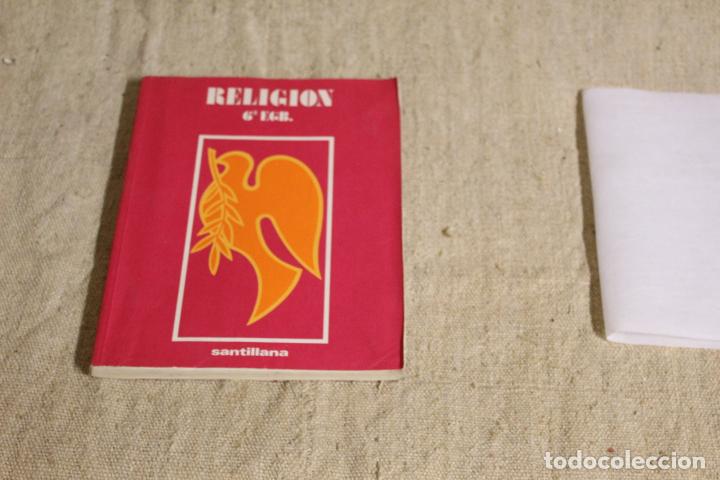 Libros de segunda mano: RELIGI&Oacute;N 6 EGB EDITORIAL SANTILLANA - Foto 4