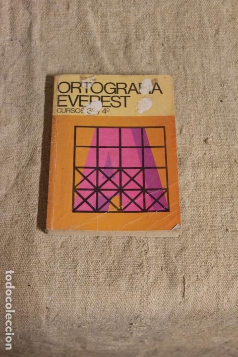 Libros de segunda mano: LIBRO DEL ALUMNO/ORTOGRAF&Iacute;A EVEREST 3 Y 4 - Foto 1