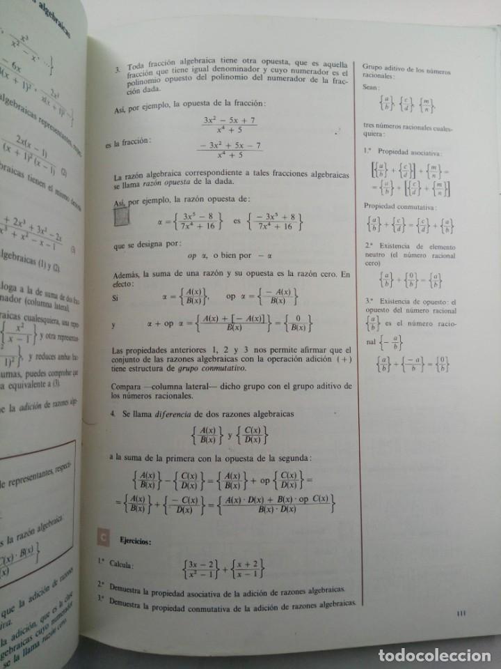 Libros de segunda mano: MATEM&Aacute;TICAS 1 BACHILLERATO - EDICIONES SM - Foto 3