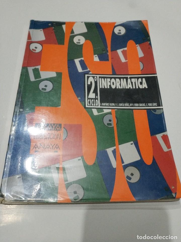 Libros de segunda mano: INFORMATICA 2&ordm; CICLO. ANAYA - Foto 1